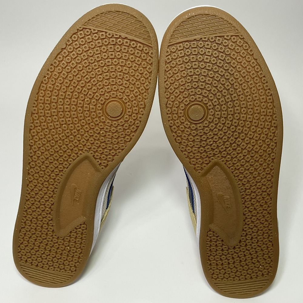 Nike SB Men Size 8 Alley Oop Club Low Top Sneaker Shoes Skateboard Gold Navy New - Picture 9 of 10